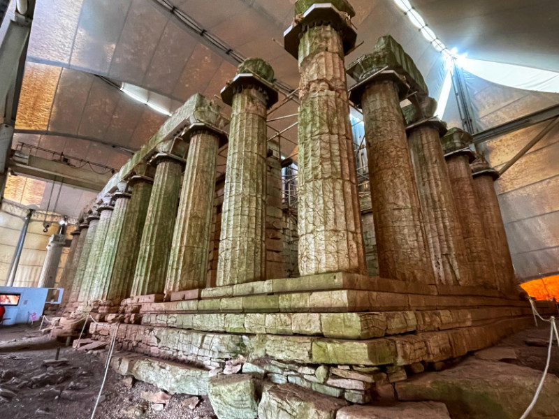 Temple of Apollo Epicurius Copyright Rebecca Hall
