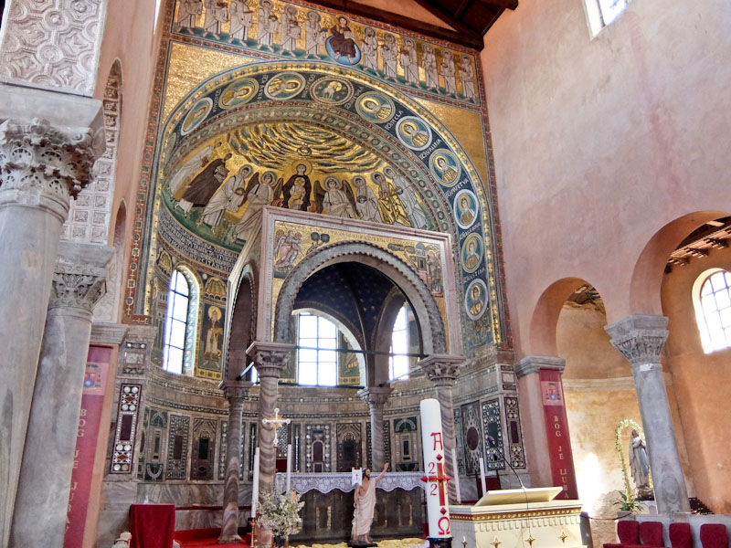 Porec Euphrasian Basilica Mosaics