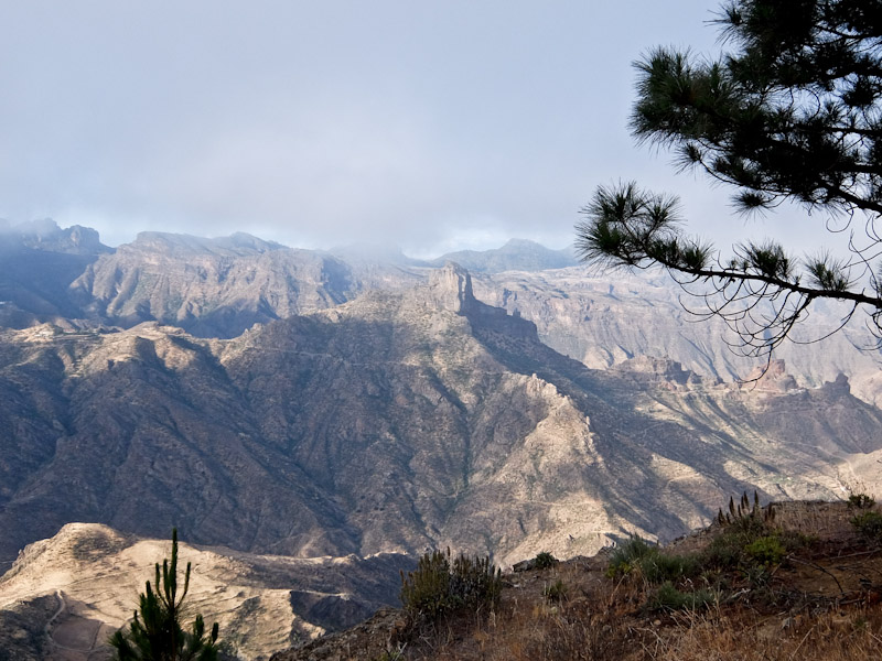 View from Degollada de las Palomas