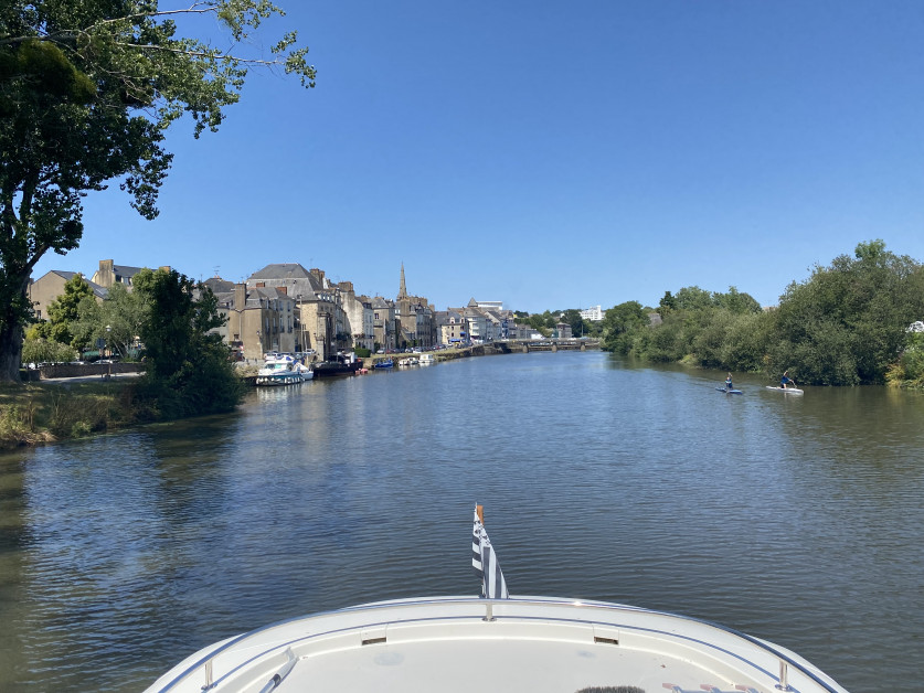 River and Canal Boating through Brittany
