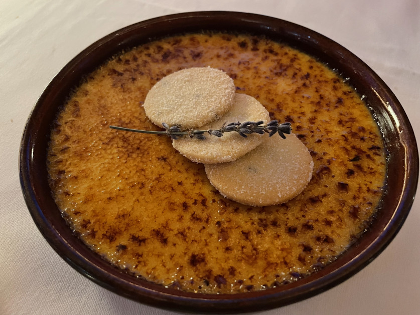 Riviera creme brulee