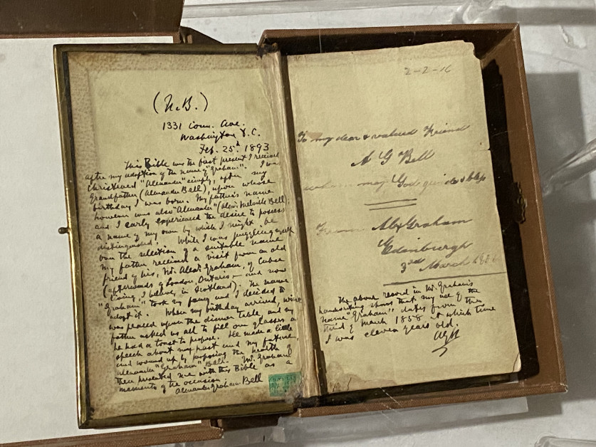 Alexander Graham Bell diary