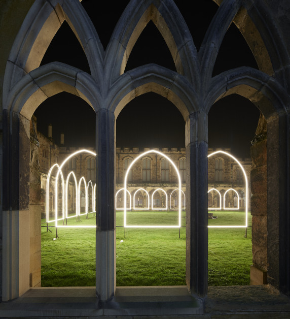 Inner Cloister Adam Frelin. Lumiere 2023 produced by Artichoke. Photo by Matthew Andrews 2