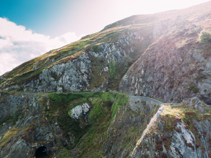 Bray head Cliff Walk in sunshine