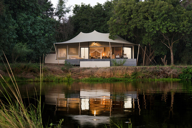 Sarah Kingdom stays at the Sausage Tree Camp and Experiences Zambia’s Lower Zambezi National Park In Style.