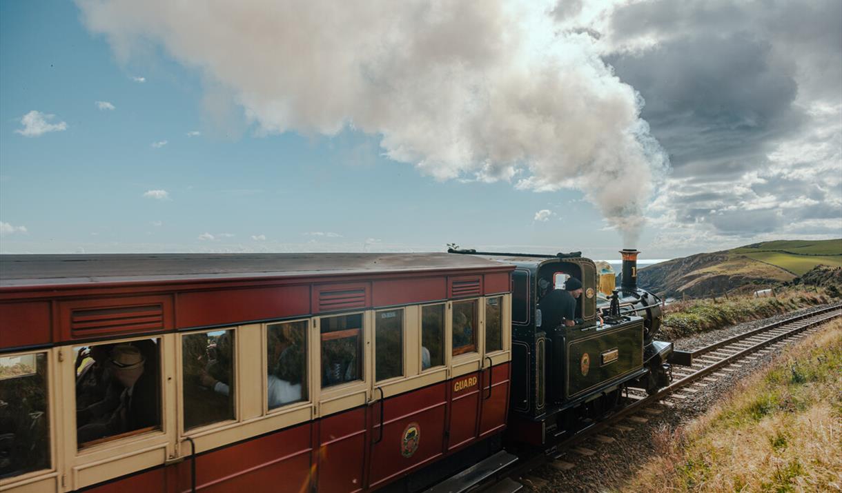 Isle of Man steam train