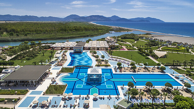 Andy Mossack stays at the all-inclusive family-friendly Hilton Dalaman Sarigerme Resort and Spa.
