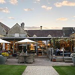 Andy Mossack eats at The Back Garden Restaurant at Dormy House in the village of Broadway in the beautiful Cotswolds.