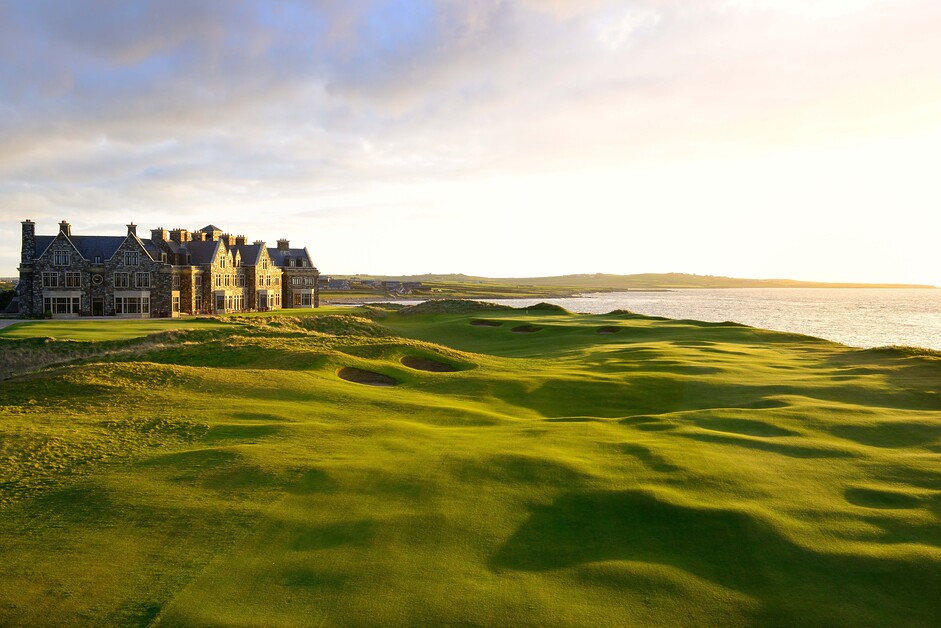 Rob Rees chases glory at Trump International Golf Links, Doonbeg,in County Clare