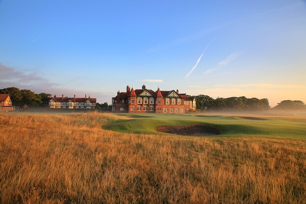 Andy Mossack plays at Royal Lytham & St Annes Golf Club and despite the giant bunkers and fierce winds finds it a glorious experience.