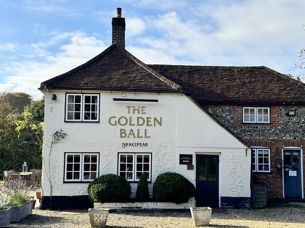 Rob Rees visits The Golden Ball, where husband-and-wife team Ben and Priya Watson have transformed an Oxfordshire inn into a classy gastropub with bold flavours, refined cooking and genuine warmth.