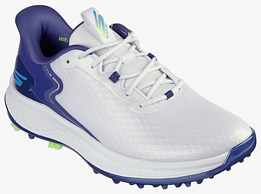 Andy Mossack slips into a couple of the latest Skechers GO GOLF Slip-Ins and feels like he’s walking in butter.