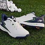 Andy Mossack slips into a couple of the latest Skechers GO GOLF Slip-Ins and feels like he’s walking in butter.