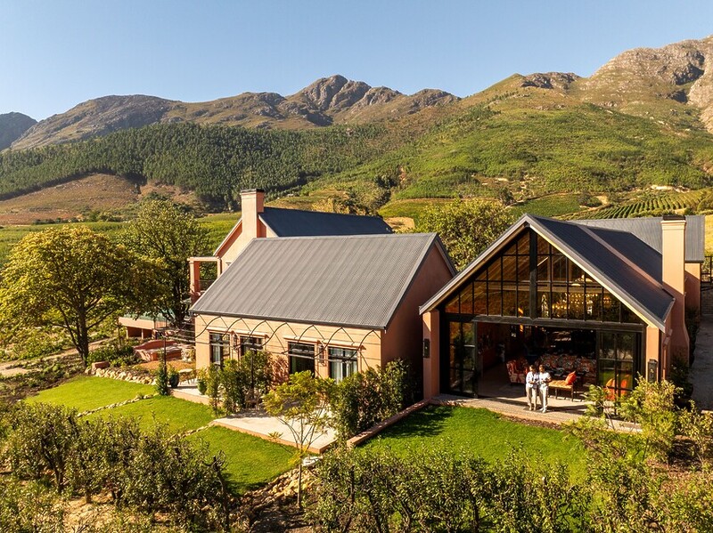 Brian Berkman visits Franschhoek House, a grand addition to south Africa's premier wine country retreat.