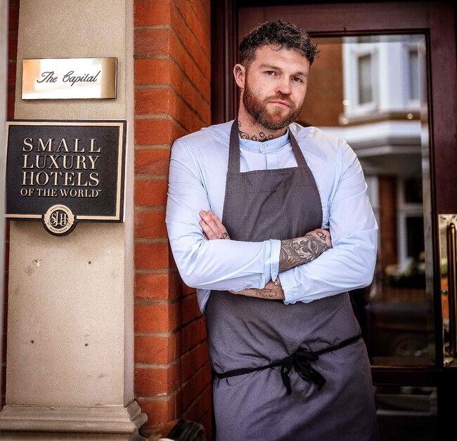 Andy Mossack reviews Tom Brown at The Capital, breathing new life into a vintage Knightsbridge icon.