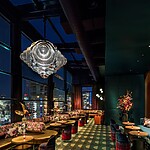 Anthea Gerrie Enjoys Unexpected Views Of The Empire State Building At Manhattan’s Buzzy Moxy Chelsea Hotel.