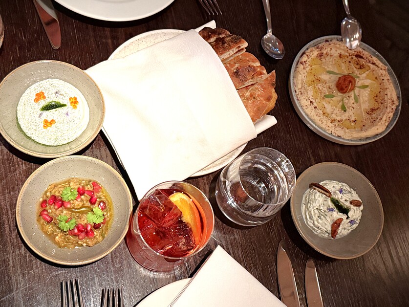 Andy Mossack eats at YOPO Zaytoun and takes a deep dark dive into worshiping the olive, tasting sublime Levantine flavours and schmoozing with fantastic fashionistas.